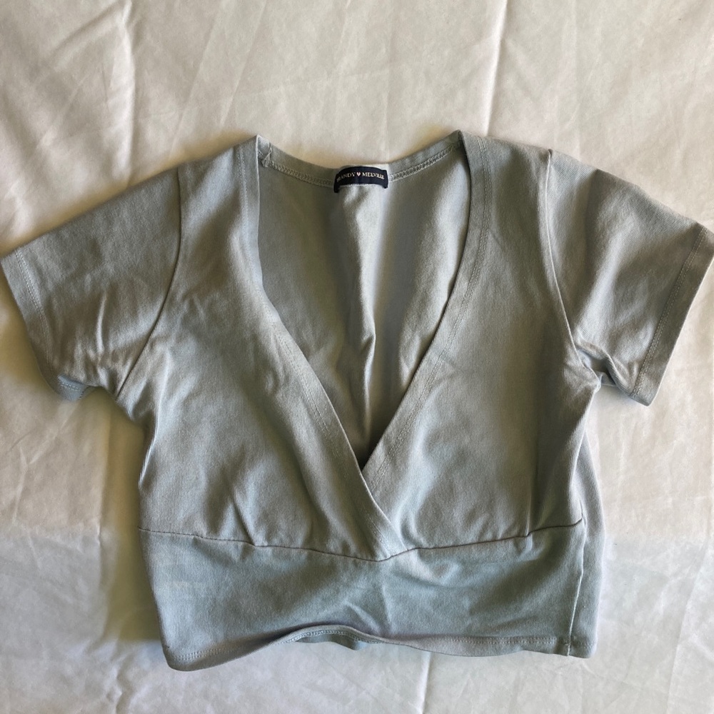 Light blue Brandy Melville t-shirt